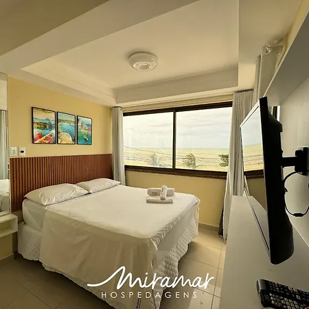 Apartamento Maravilhso Ap Vista Mar No Mardisa Flat João Pessoa Exterior foto
